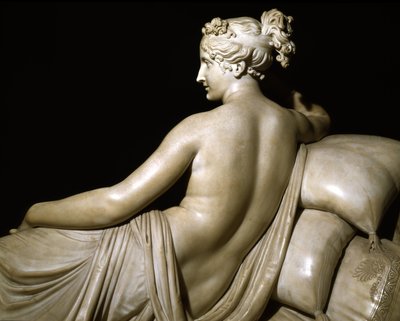 Pauline Bonaparte come Venere trionfante, c.1805-08 da Antonio Canova